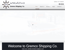 Tablet Screenshot of gremcoshipping.com